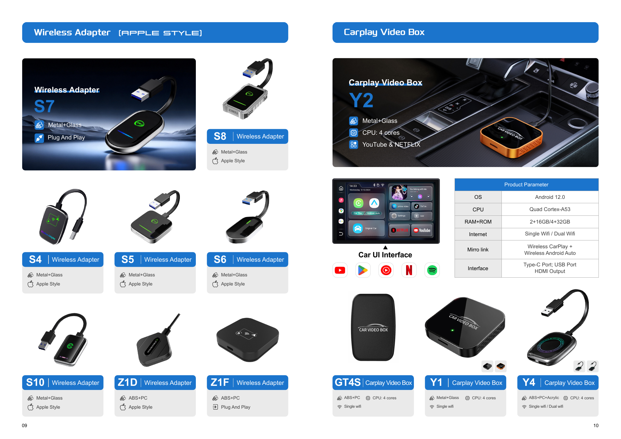 S7 Apple style wireless adapter